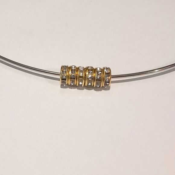 6 Gold‎ 8mm Rondelle Spacer Beads - Picture 1 of 4